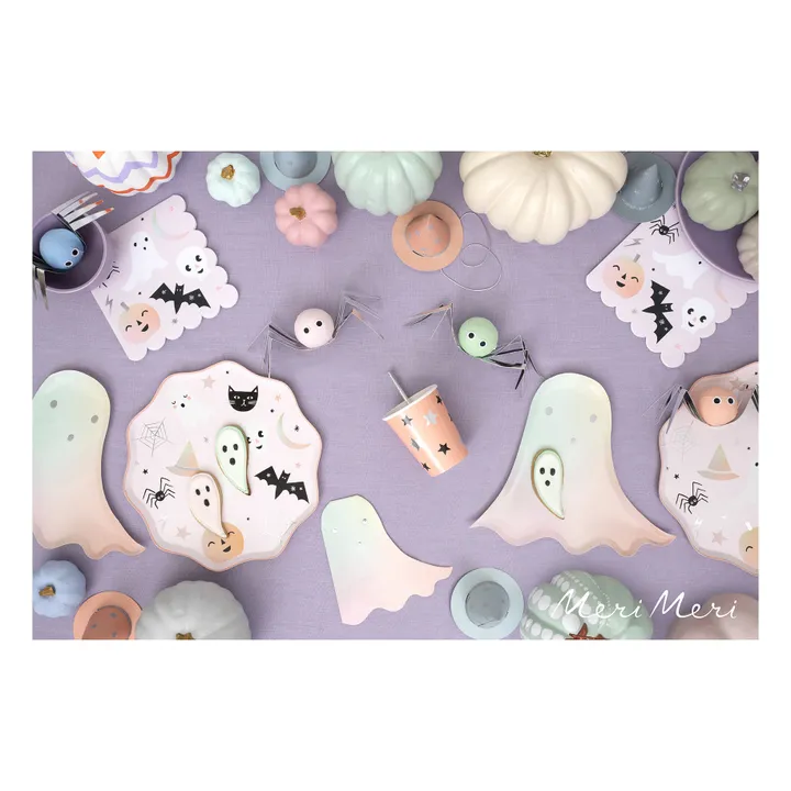 Grandes serviettes pastel Halloween - Set de 16- Image produit n°1