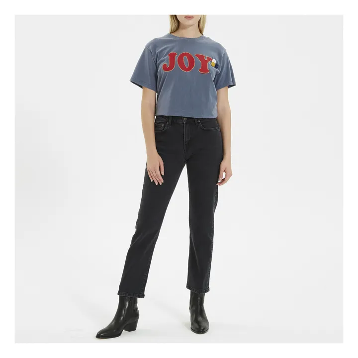 T-Shirt Trucker Joy | Denim bleached- Image produit n°1