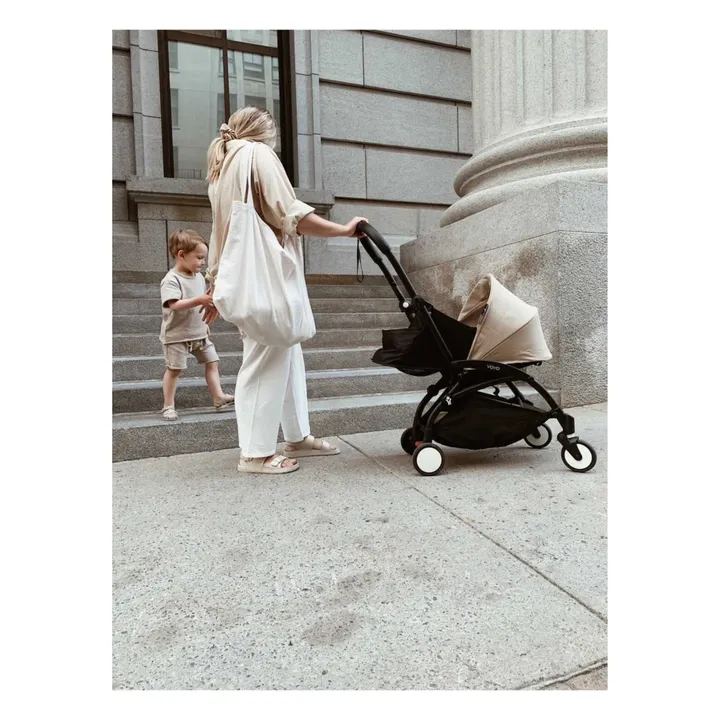 Sac mom-bag  | Ecru- Image produit n°1