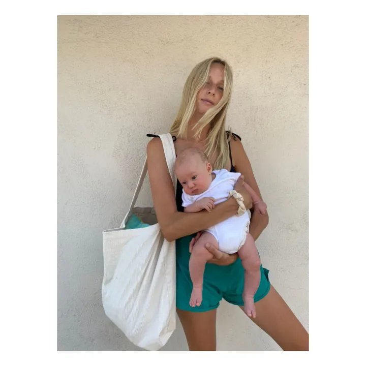 Sac mom-bag  | Ecru- Image produit n°3