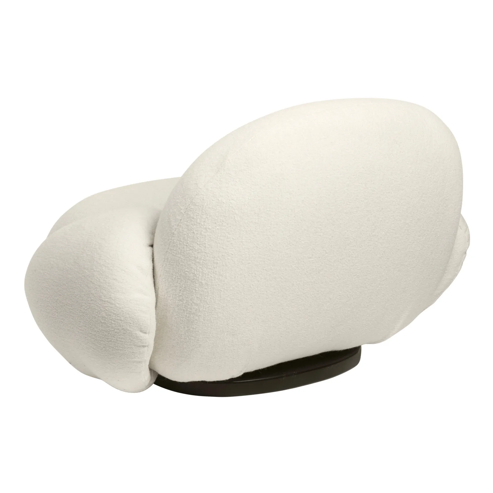 Fauteuil Pacha lounge avec accoudoirs - Pierre Paulin  | Ivoire- Image produit n°5
