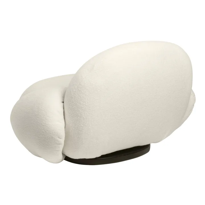 Fauteuil Pacha lounge avec accoudoirs - Pierre Paulin  | Ivoire- Image produit n°5
