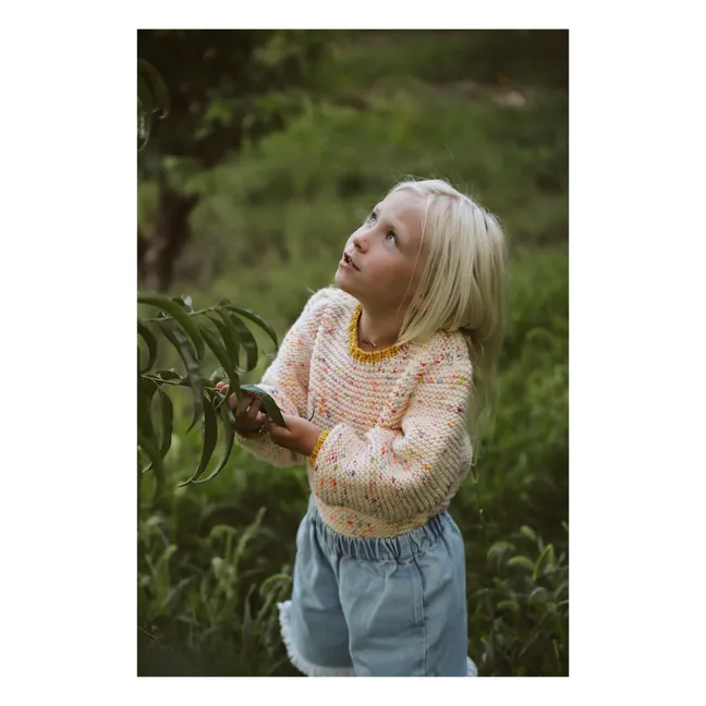 Pullover Strickset Smallable x We Are Knitters | Seidenfarben