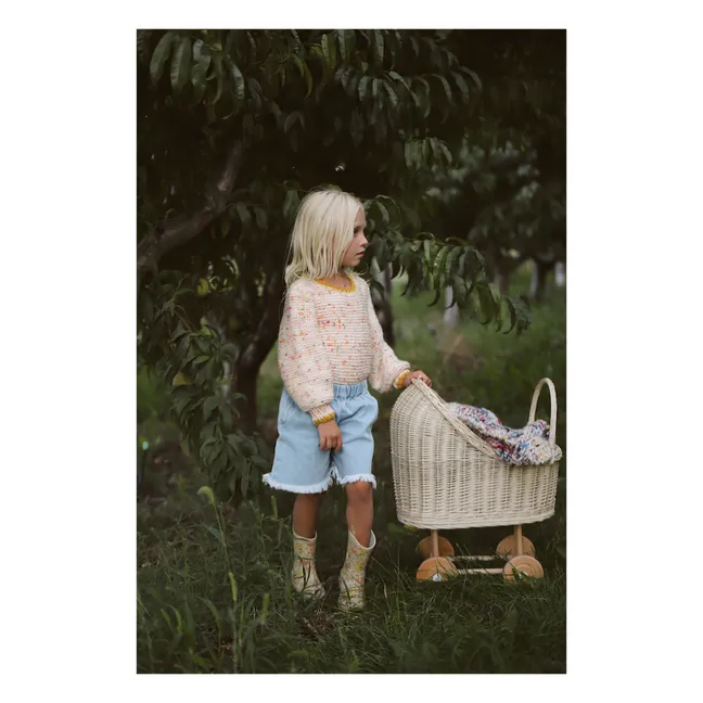 Pullover Strickset Smallable x We Are Knitters | Seidenfarben