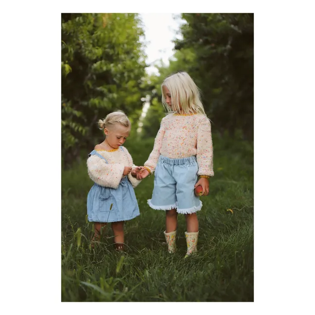 Pullover Strickset Smallable x We Are Knitters | Seidenfarben