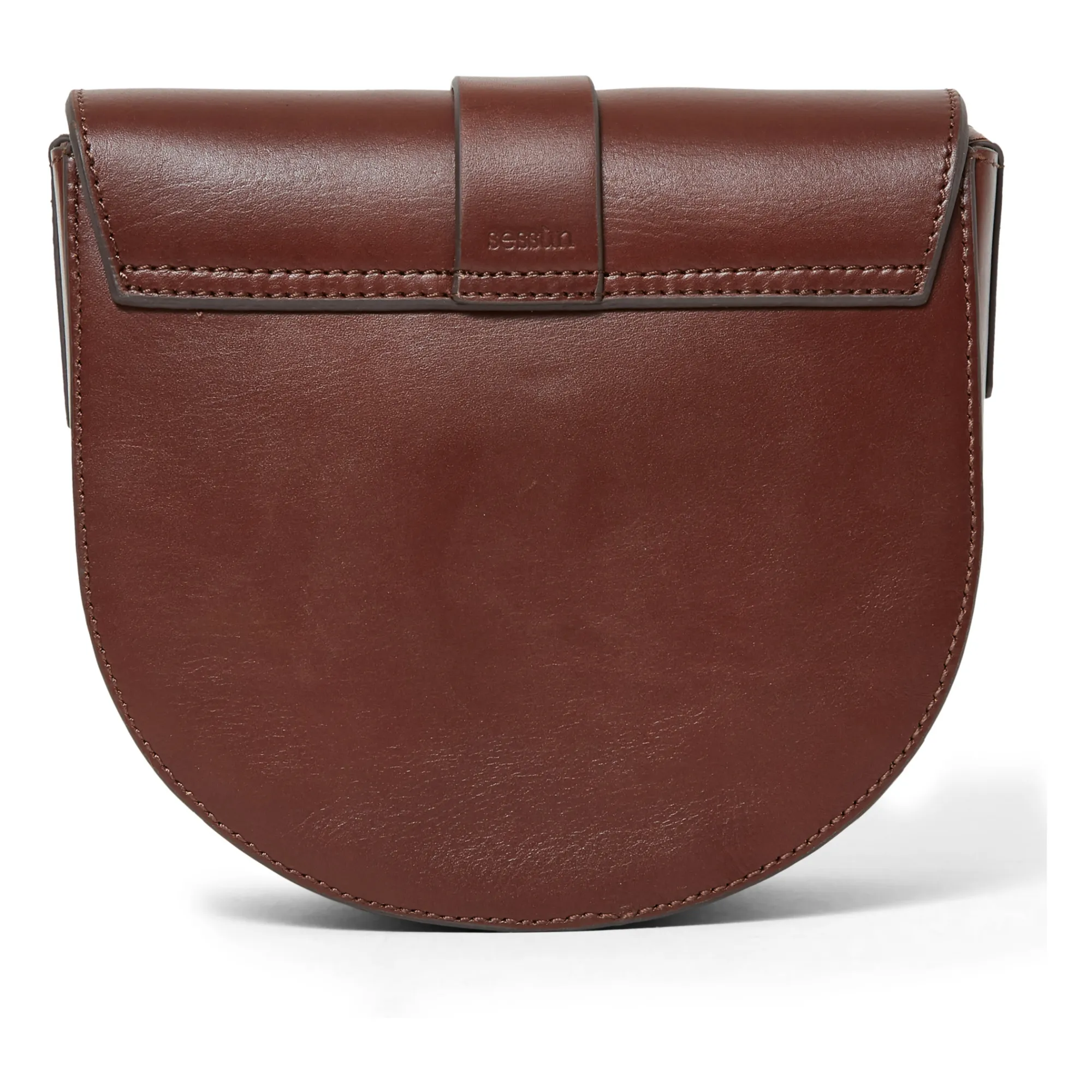 Tessao Leather Bag | Chocolate- Product image n°5