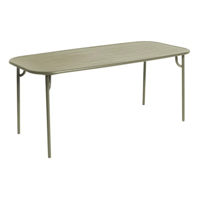Rectangular Weekend Table | Jade Green