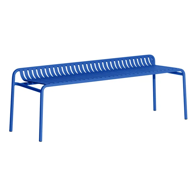 Panchina, modello: Weekend, senza schienale | Blu
