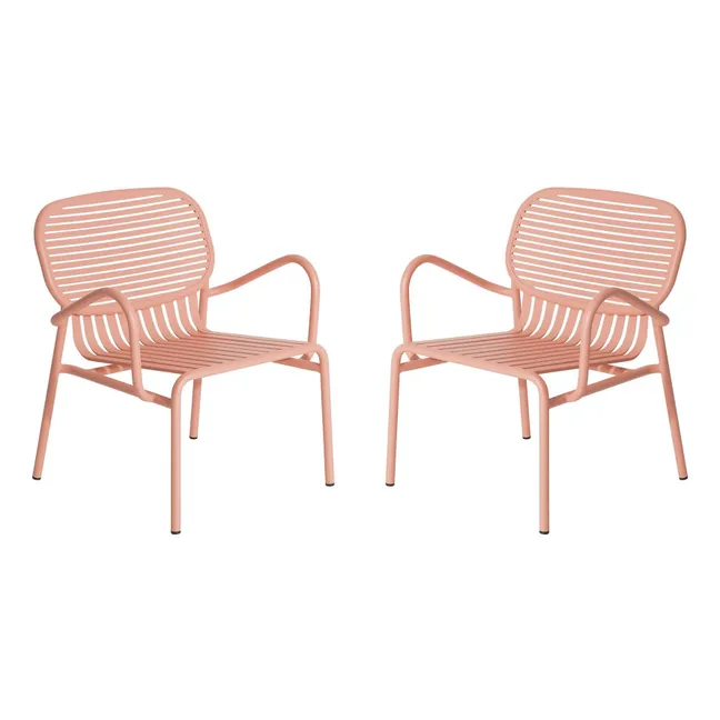Fauteuil Week-end - Lot de 2 | Blush