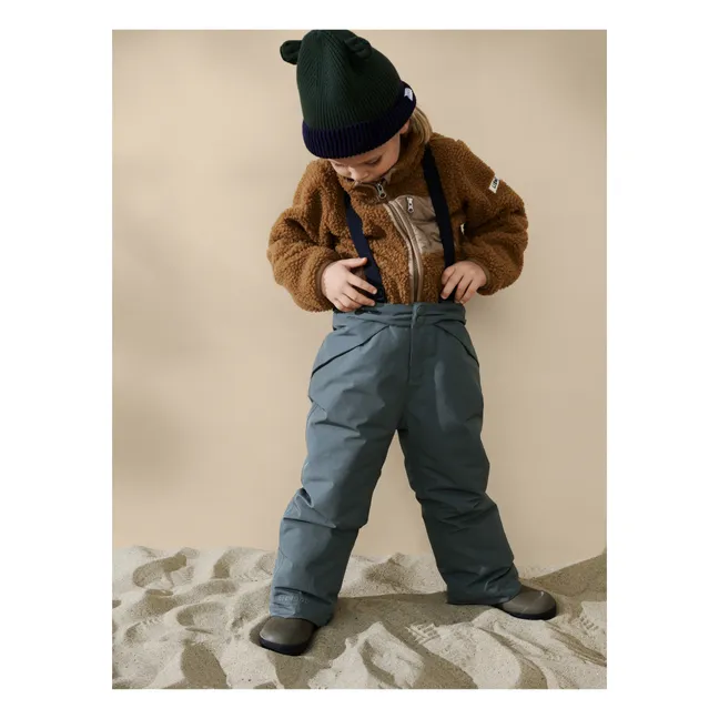 Pantalone da sci, modello: Fenja, in poliestere riciclato | Blu