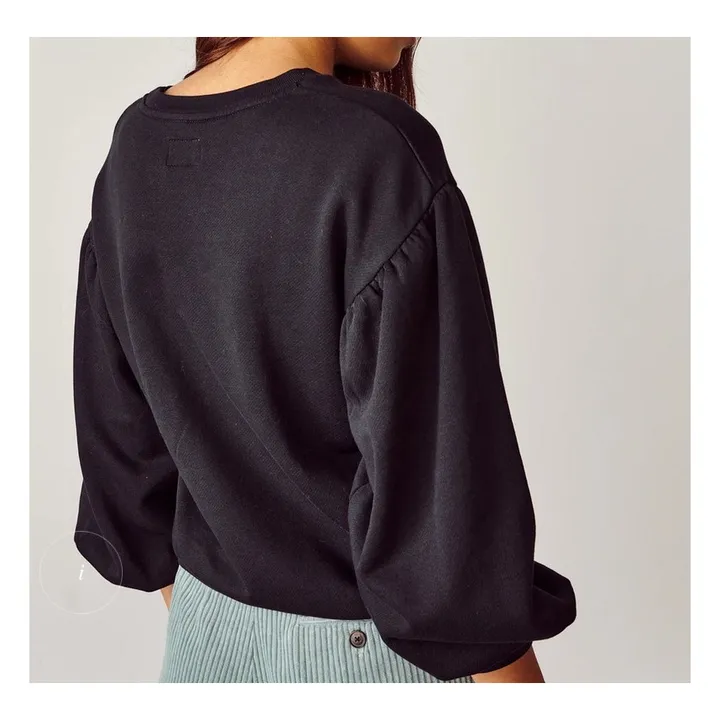 Sweatshirt Fafi - Damenkollektion  | Schwarz- Produktbild Nr. 2