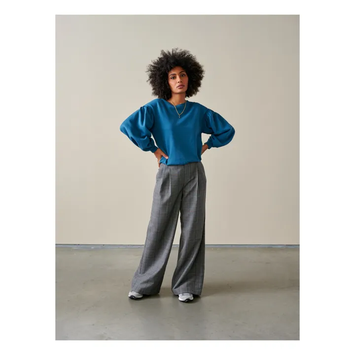 Sweatshirt Fafi - Damenkollektion  | Blau- Produktbild Nr. 1