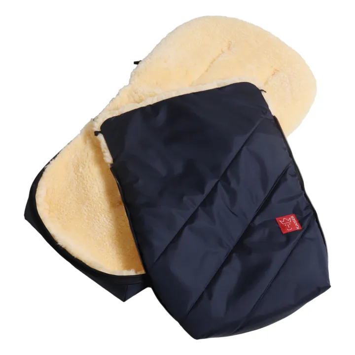 Fußsack aus Lammfell Hugo  | Navy- Produktbild Nr. 2