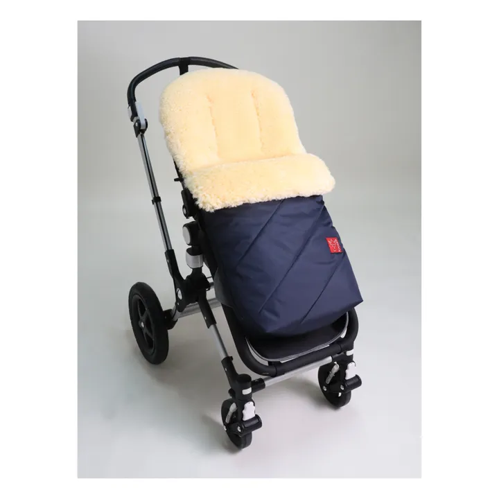 Fußsack aus Lammfell Hugo  | Navy- Produktbild Nr. 3