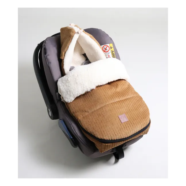 Filia Lambskin Baby Nest | Camel