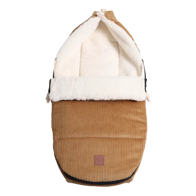 Filia Lambskin Baby Nest | Camel