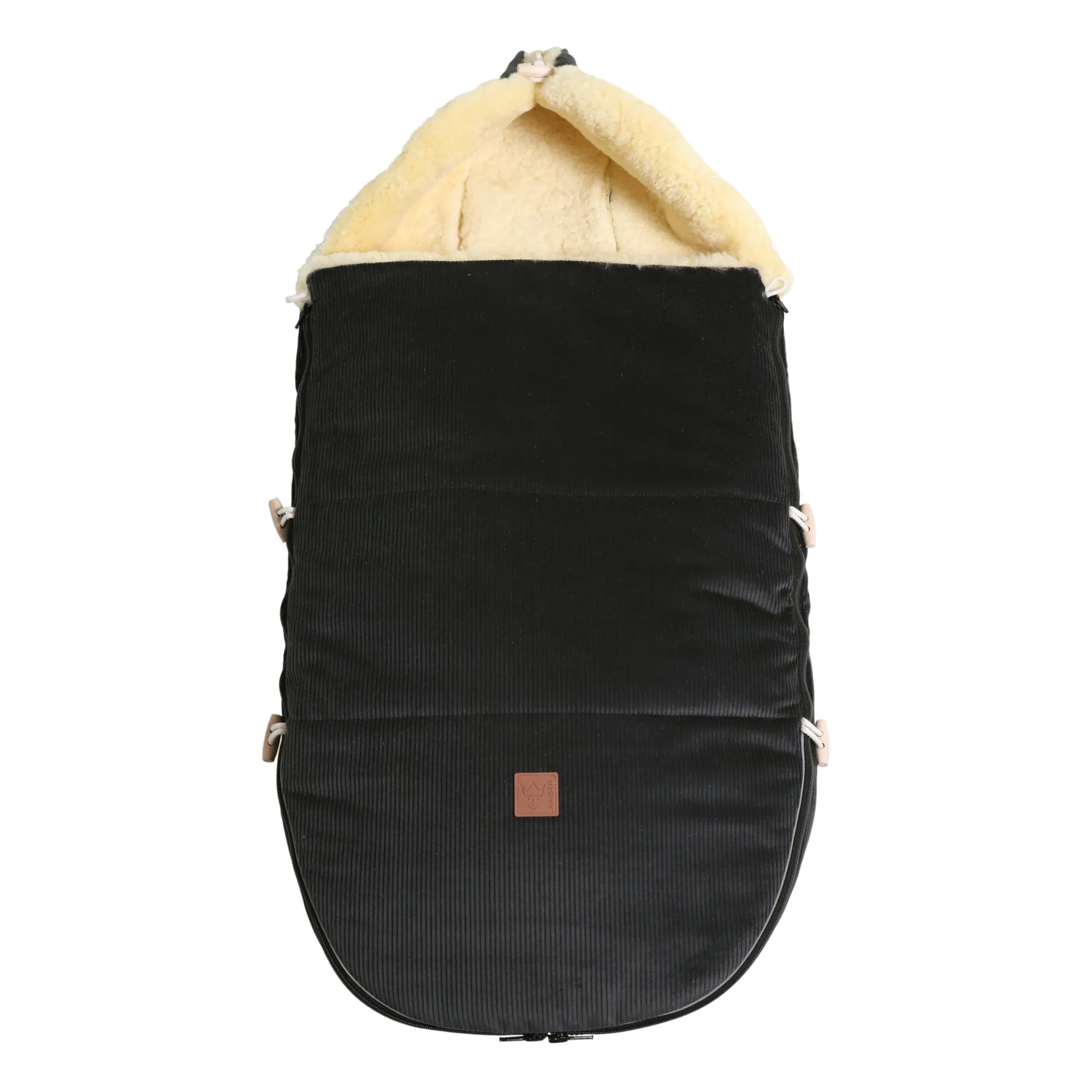 Kaiser Black Filius Lambskin Universal Footmuff