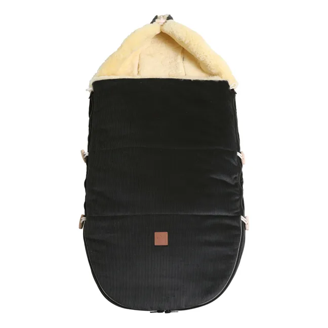 Chancelière universelle en peau d'agneau Filius | Noir