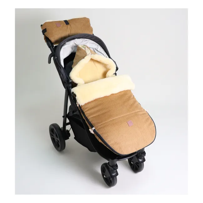 Chancelière universelle en peau d'agneau Filius | Camel