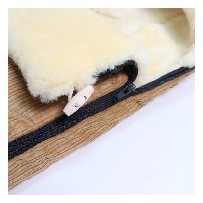 Chancelière universelle en peau d'agneau Filius | Camel