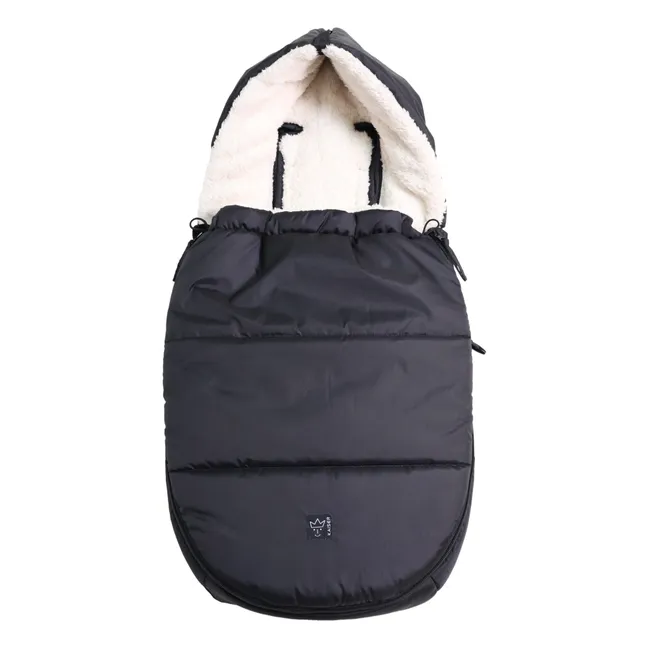 Chancelière universelle Hoody 2.0 en polaire sherpa | Noir