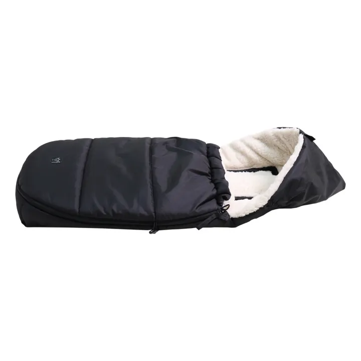 Chancelière universelle Hoody 2.0 en polaire sherpa | Noir- Image produit n°3