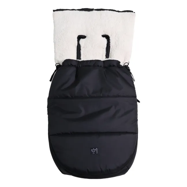 Chancelière universelle Hoody 2.0 en polaire sherpa | Noir