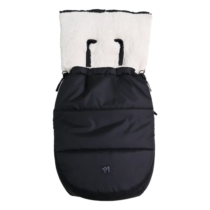 Chancelière universelle Hoody 2.0 en polaire sherpa | Noir- Image produit n°4