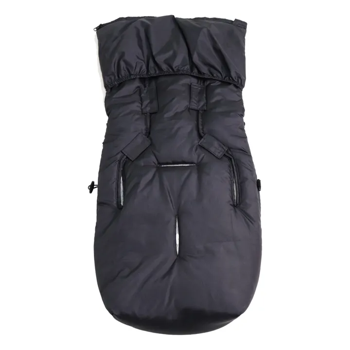 Chancelière universelle Hoody 2.0 en polaire sherpa | Noir- Image produit n°7