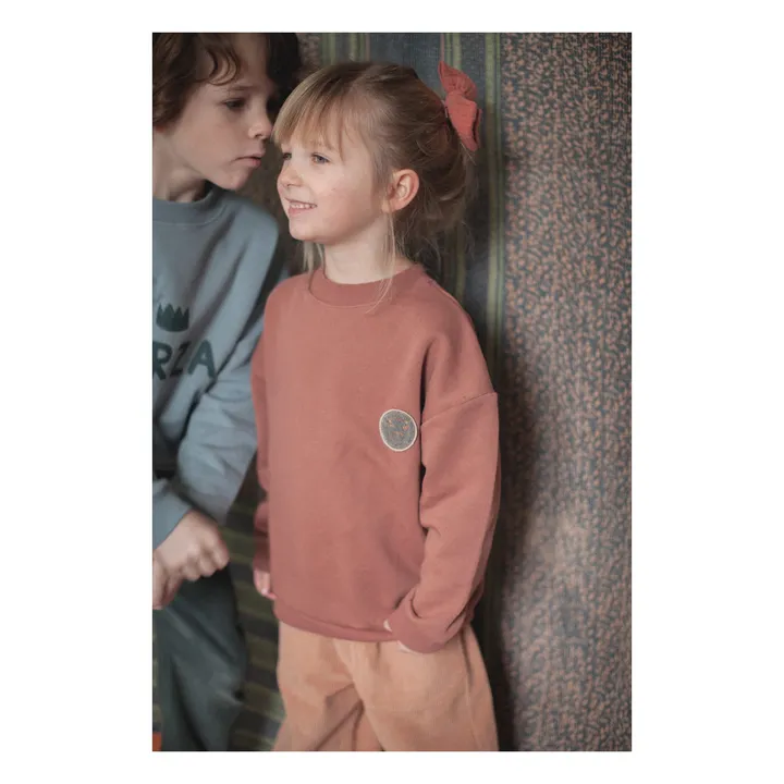 Poppy Sweatshirt | Rust- Product image n°3