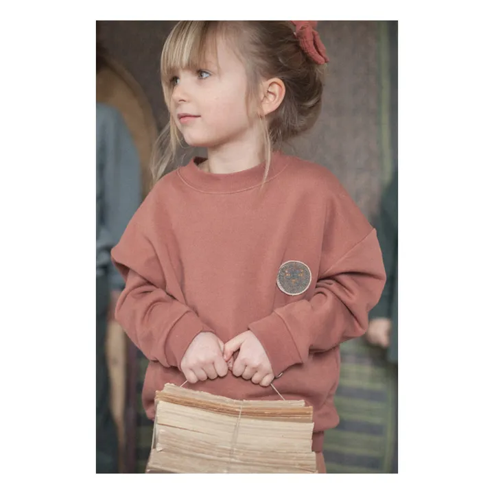 Poppy Sweatshirt | Rust- Product image n°1