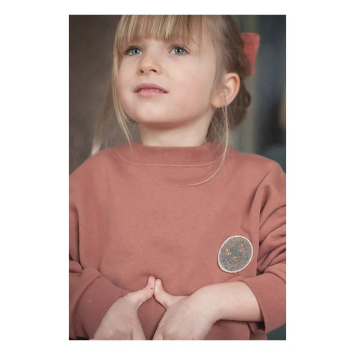 Poppy Sweatshirt | Rust- Product image n°4
