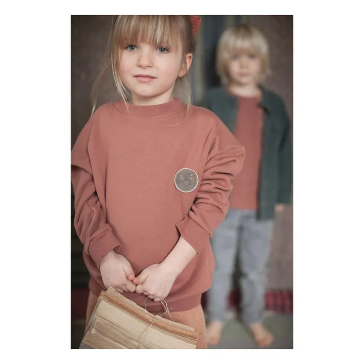 Poppy Sweatshirt | Rust- Product image n°6
