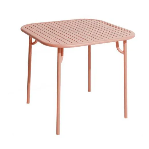 Mesa cuadrada Week-end | Blush