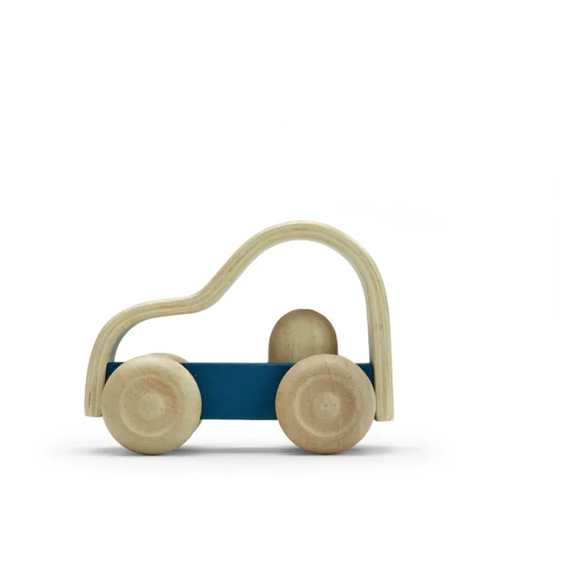 La mia prima macchina di legno | Blu marino