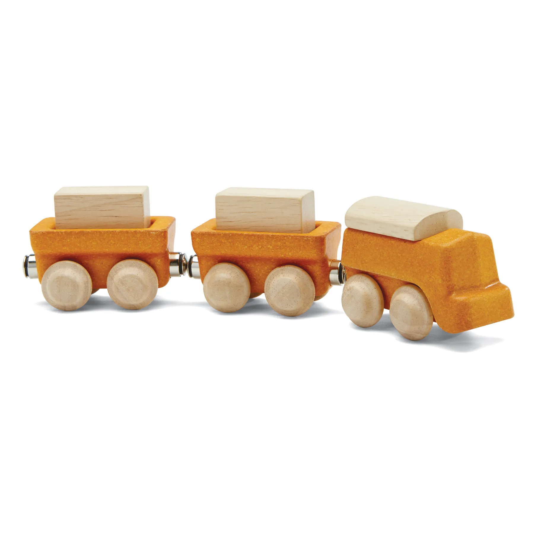 Plan Toys Multicoloured Wooden Cargo Train