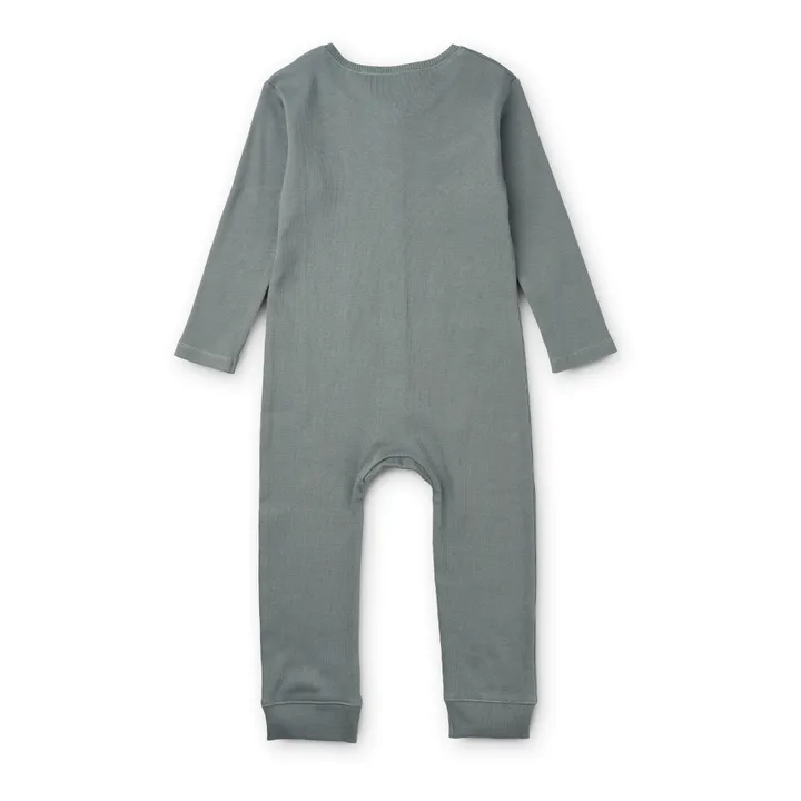 Birk Organic Cotton Pyjamas | Blue- Product image n°4