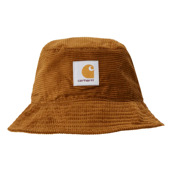 Cord Bucket Hat | Camel- Product image n°0