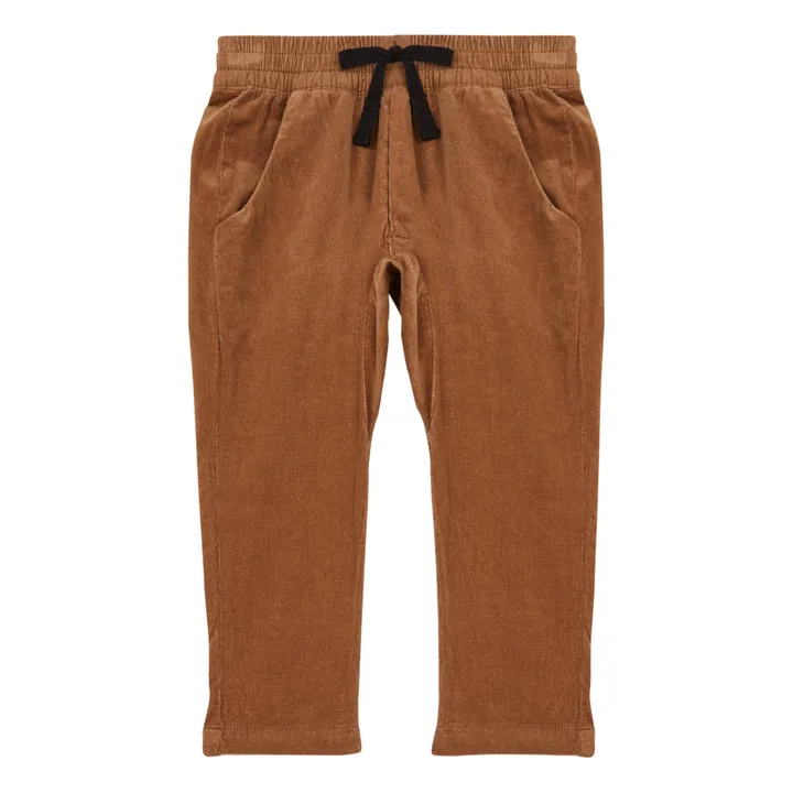 Pantaloni in velluto, a costine, modello: Spikeme | Marrone scuro- Immagine del prodotto n°0