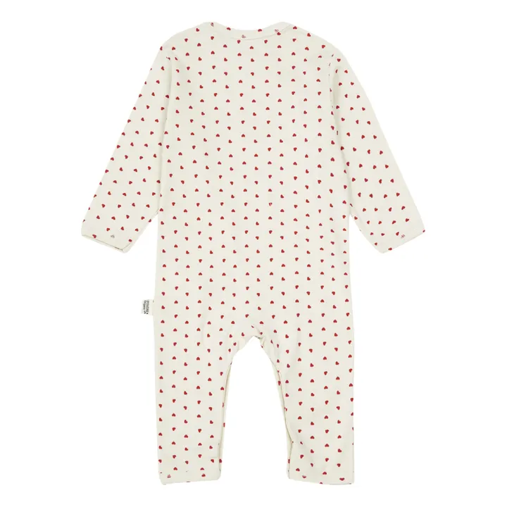 Pijama algodón orgánico Armoise | Rojo- Imagen del producto n°1