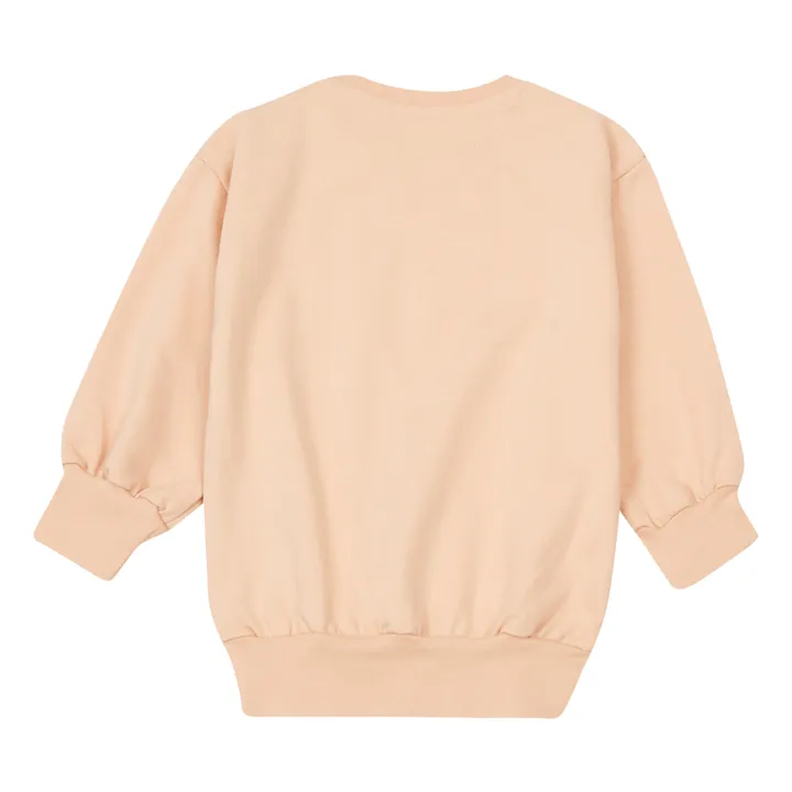 Cassandre Organic Cotton Terry Cloth Sweatshirt  | Pink- Product image n°1