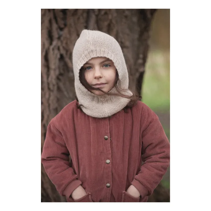 Gorrito de alpaca bebé Lutin | Beige- Imagen del producto n°1