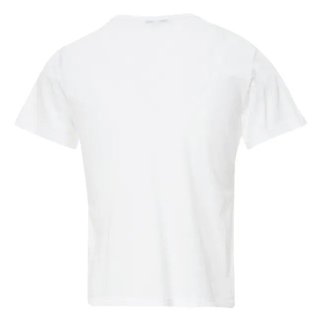Camiseta con cuello en V Standard | Blanco