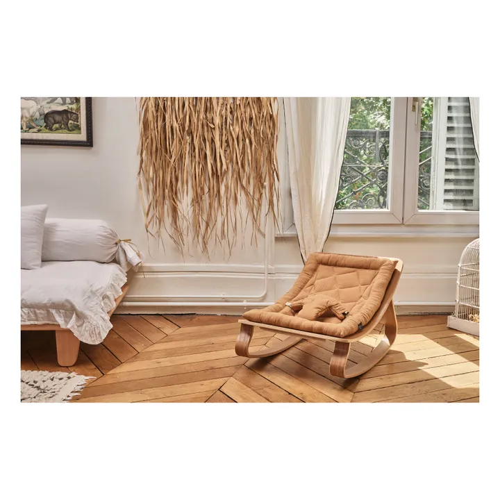Levo Baby Bouncer Seat Cushion | Camel- Product image n°1