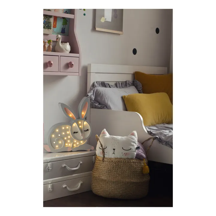 Lámpara de sobremesa Conejo | Gris Claro- Imagen del producto n°6