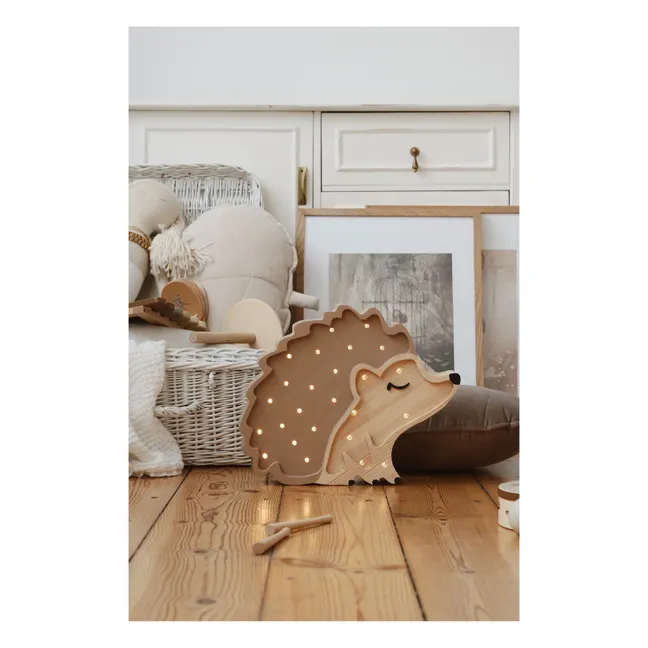 Hedgehog Table Lamp | Brown