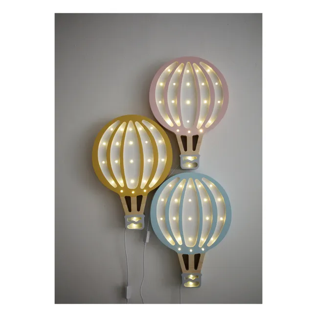 Hot Air Balloon Table Lamp | Pale blue