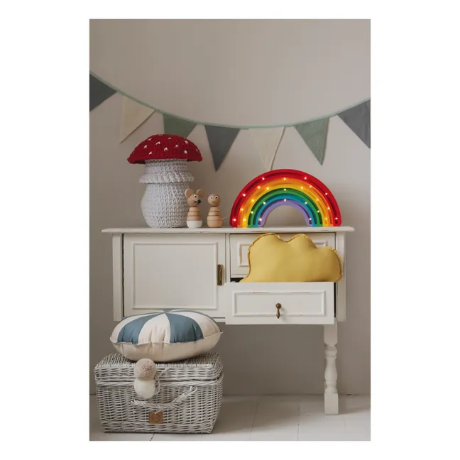 Lampada da appoggio, motivo: arcobaleno classico