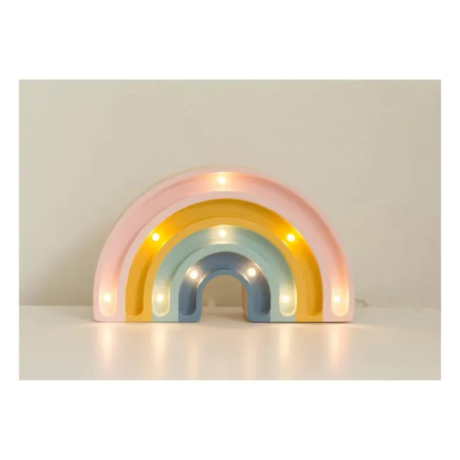 Retro Rainbow Table Lamp