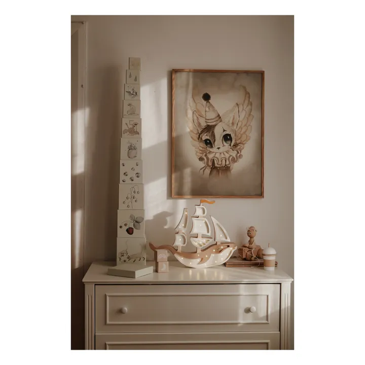 Lampe à poser Bateau | Marron- Image produit n°4